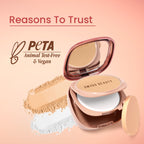 Swiss Beauty Matte & Set Duo Lightweight Compact Powder - 01 Ivory and Translucent - Distacart