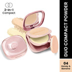 Swiss Beauty Matte & Set Duo Lightweight Compact Powder - 04 Honey and Banana