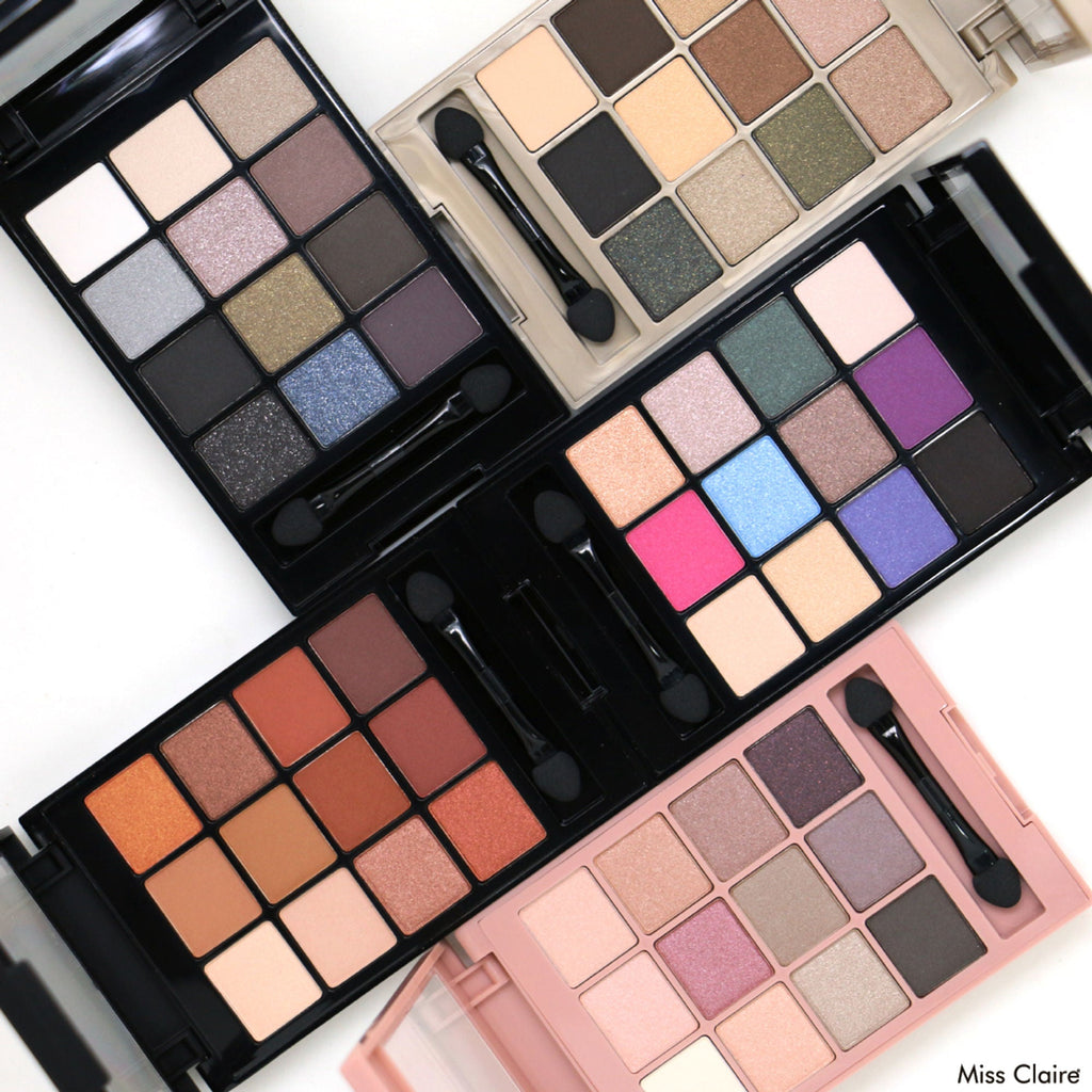 Miss Claire 12 Eyeshadow Kit - The Nudes ++