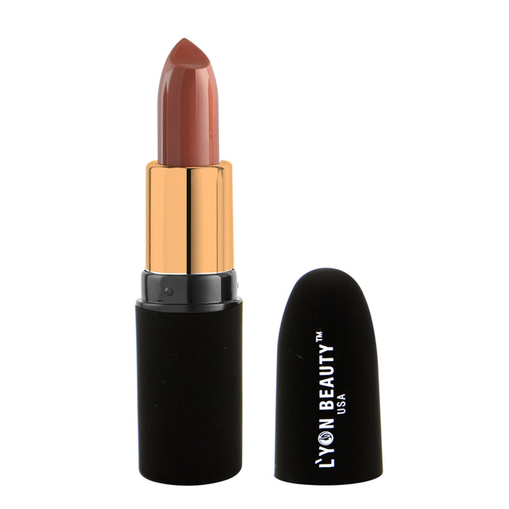 Lyon Beauty Pure Powder Matte Lipstick - 214 Caramel