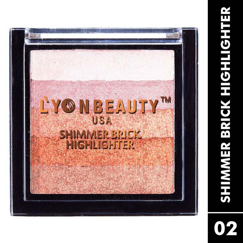 Lyon Beauty Brick Highlighter - Shade 02