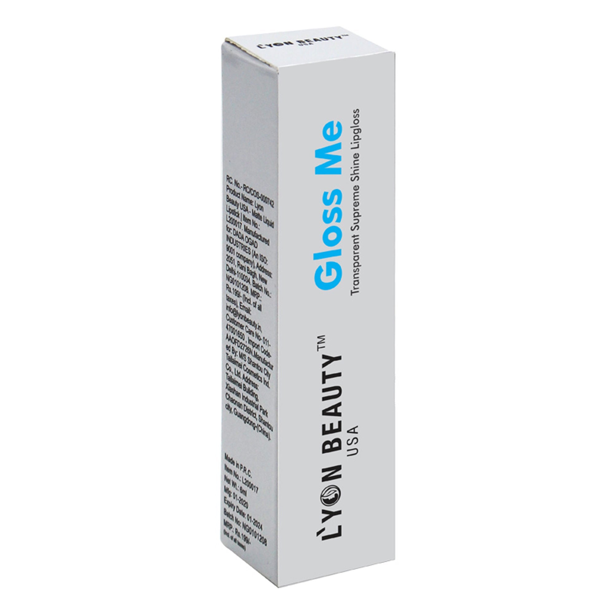 Lyon Beauty Gloss Me Transparent Lipgloss