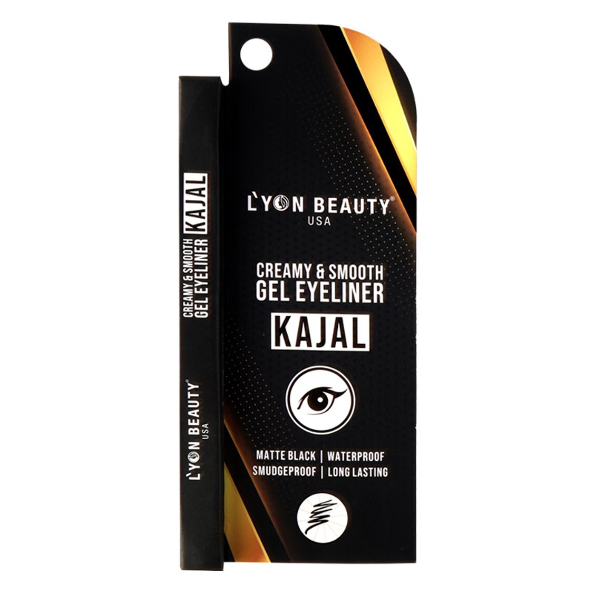 Lyon Beauty Creamy & Smooth Gel Eyeliner Kajal - Distacart