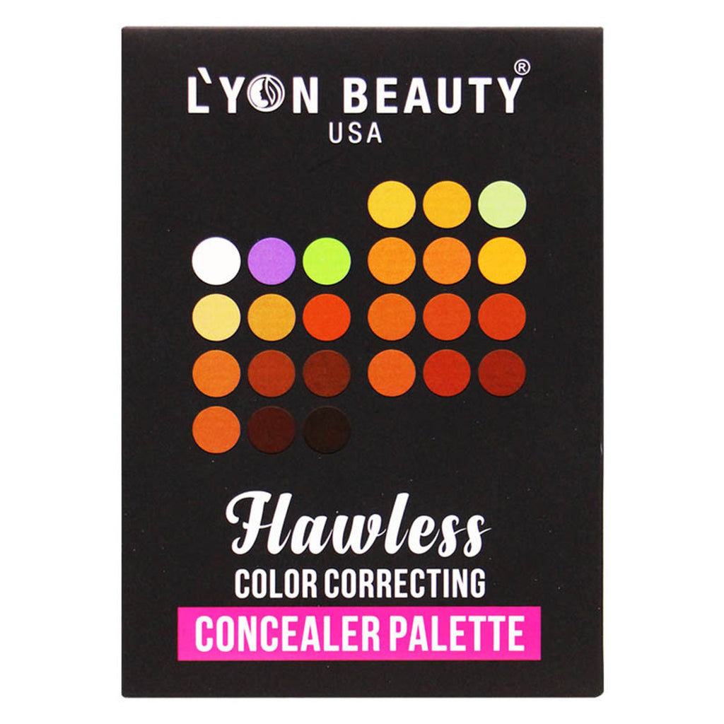 Lyon Beauty Flawless Color Correcting Concealer Palette - Shade 02