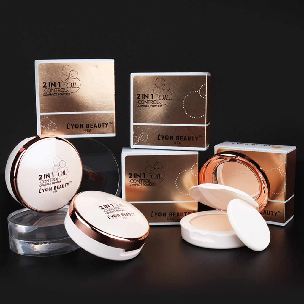 Lyon Beauty Oil Control Compact - Shade 03
