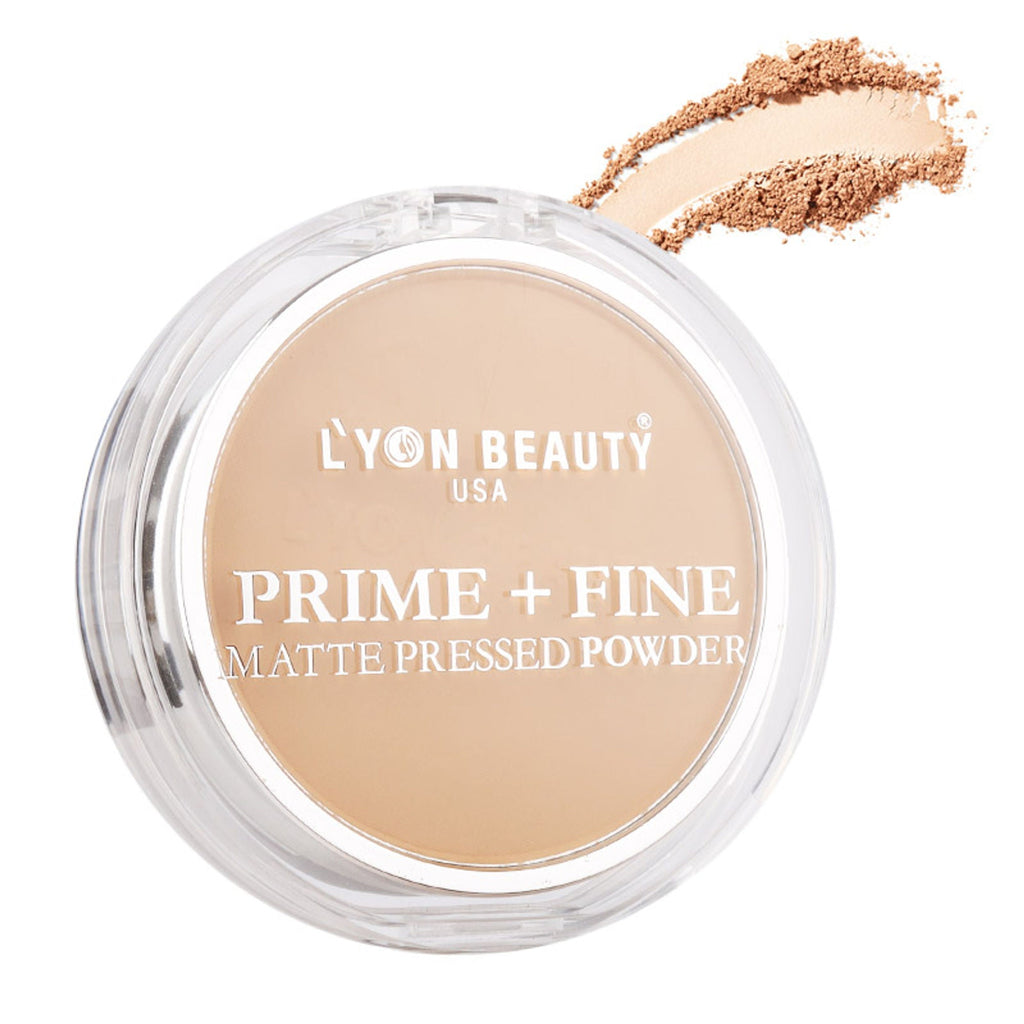 Lyon Beauty Prime + Fine Compact Powder - Shade 02