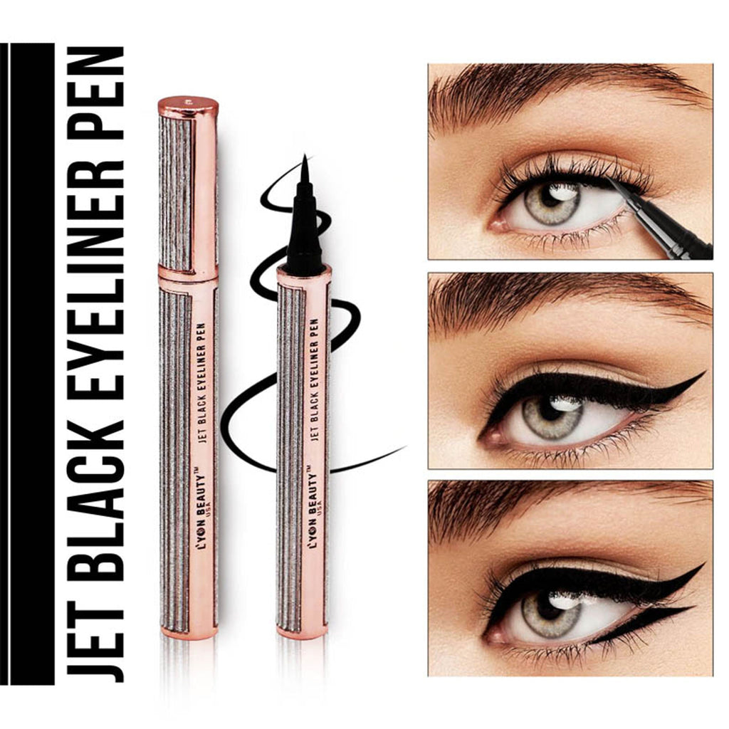 Lyon Beauty Jet Black Eyeliner Pen