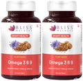 bliss welness heart health omega 3 6 9 softgel capsule 60 each