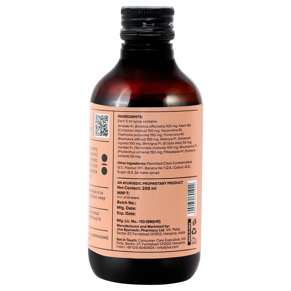 Jiva Ayurveda Livon Syrup - Distacart