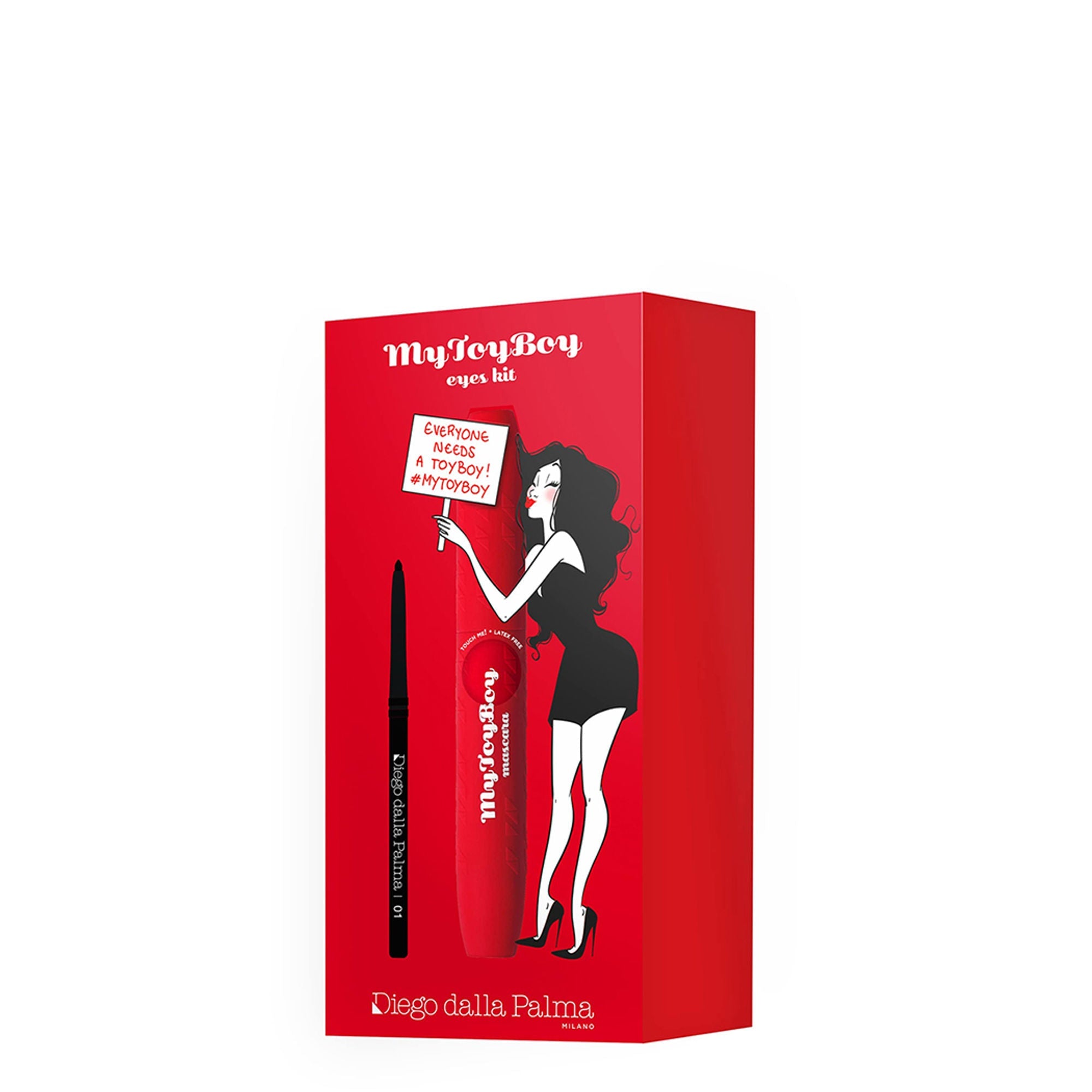 Diego dalla Palma Milano My Toyboy Eye Kit My Toyboy Mascara With Kajal - Black