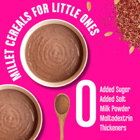 Early Foods Organic Moong & Sprouted Ragi Porridge Mix - Distacart