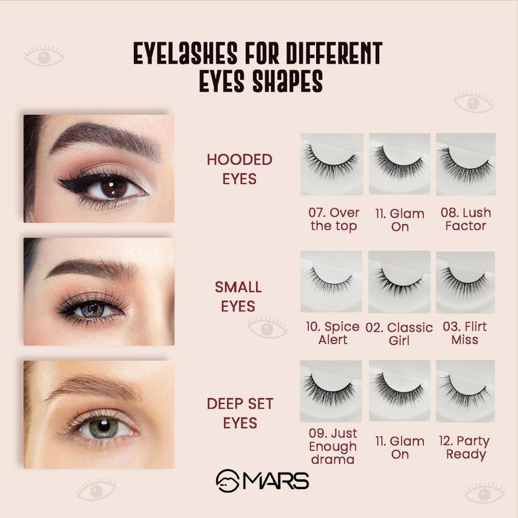 MARS Cosmetics Fabulash Eyelashes - 05 Oomph - Distacart