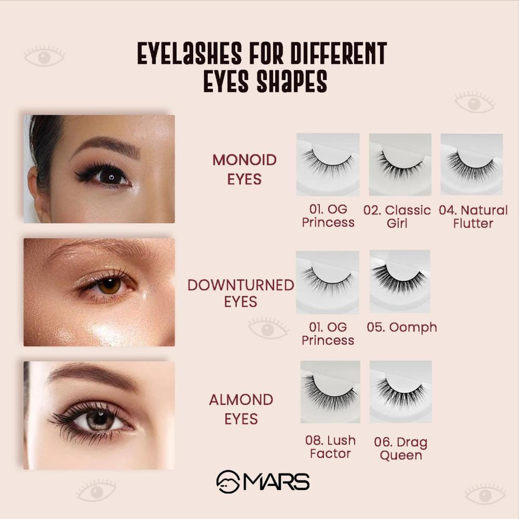 MARS Cosmetics Fabulash Eyelashes - 06 Drag Queen - Distacart
