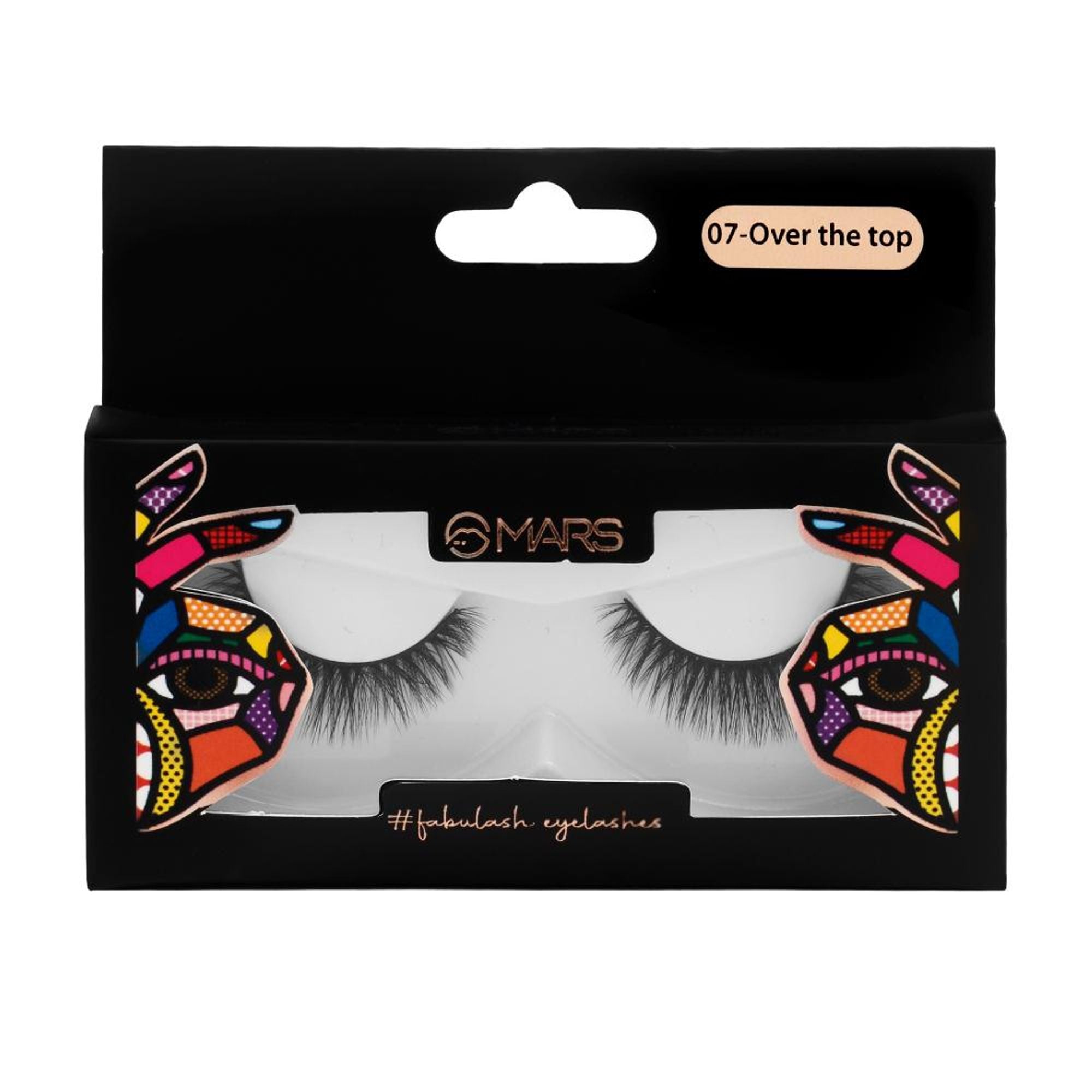MARS Cosmetics Fabulash Eyelashes - 07 Over The Top - Distacart