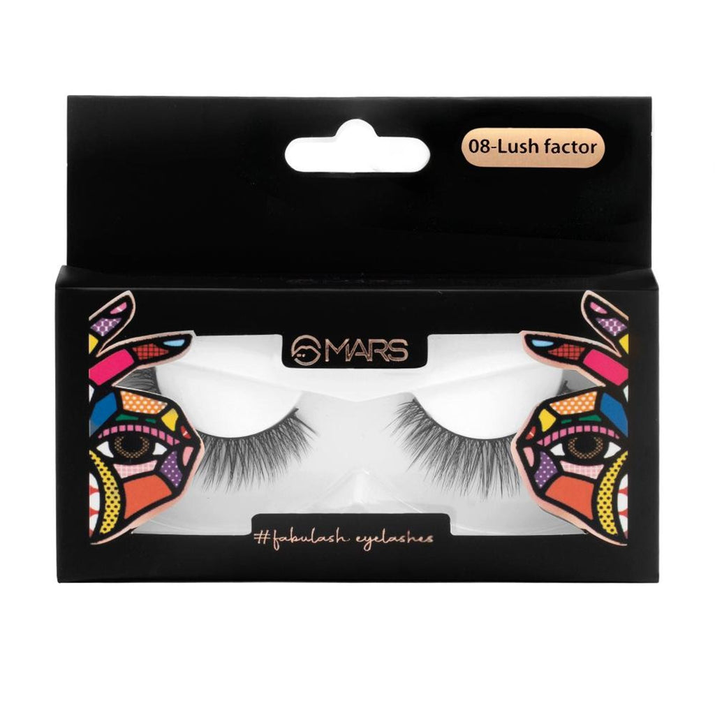MARS Cosmetics Fabulash Eyelashes - 08 Lush Factor - Distacart
