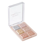 MARS Cosmetics Glowzilla 6 Shade Face Highlighter Palette - 01 - Distacart