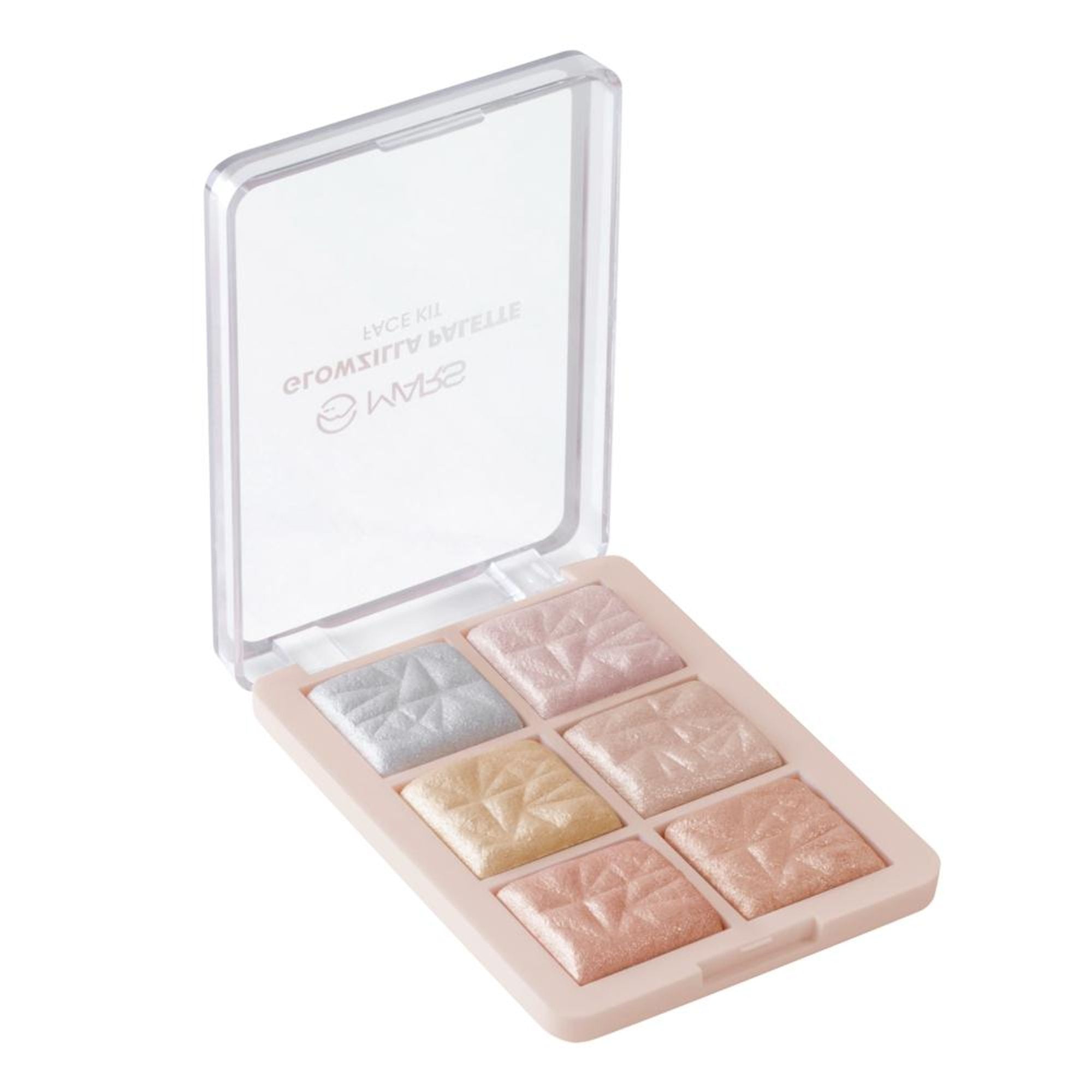 MARS Cosmetics Glowzilla 6 Shade Face Highlighter Palette - 01 - Distacart