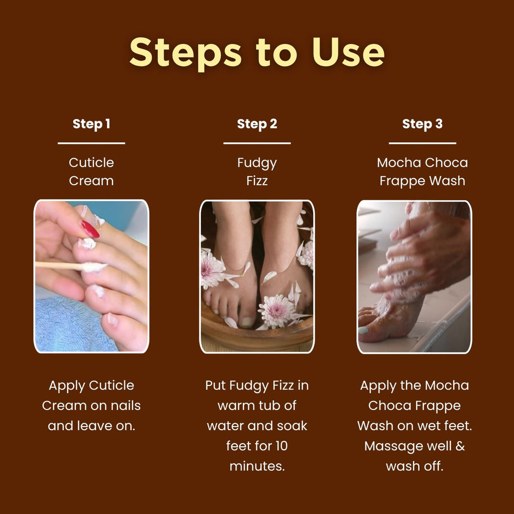 Aroma Treasures Choco Pedro Chocolate Pedicure Kit - Distacart
