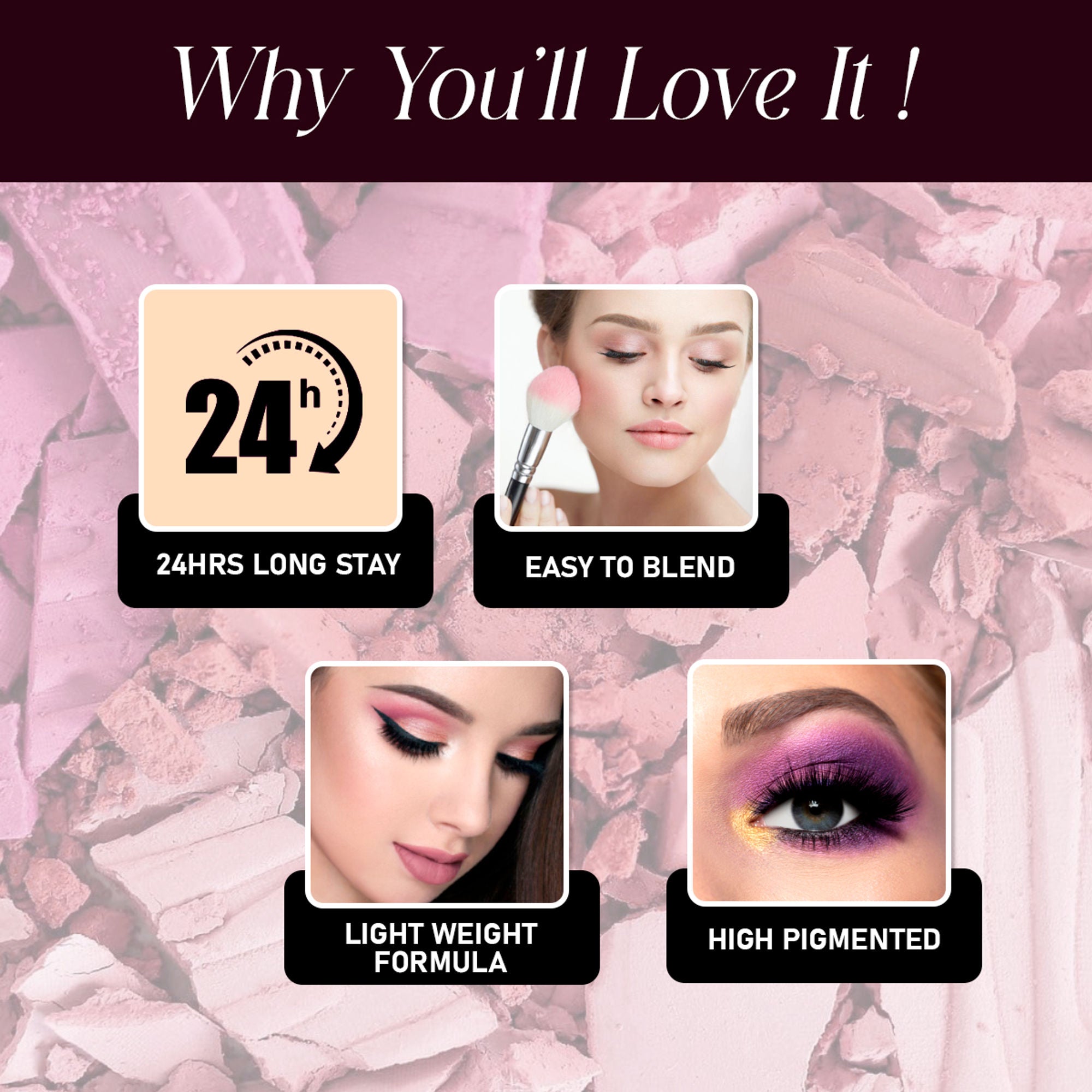 Matt Look Intense Eye - Eyeshadow Palette - Multicolor-01