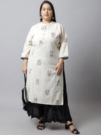 TAG 7 Women Black Flared Ethnic Palazzos