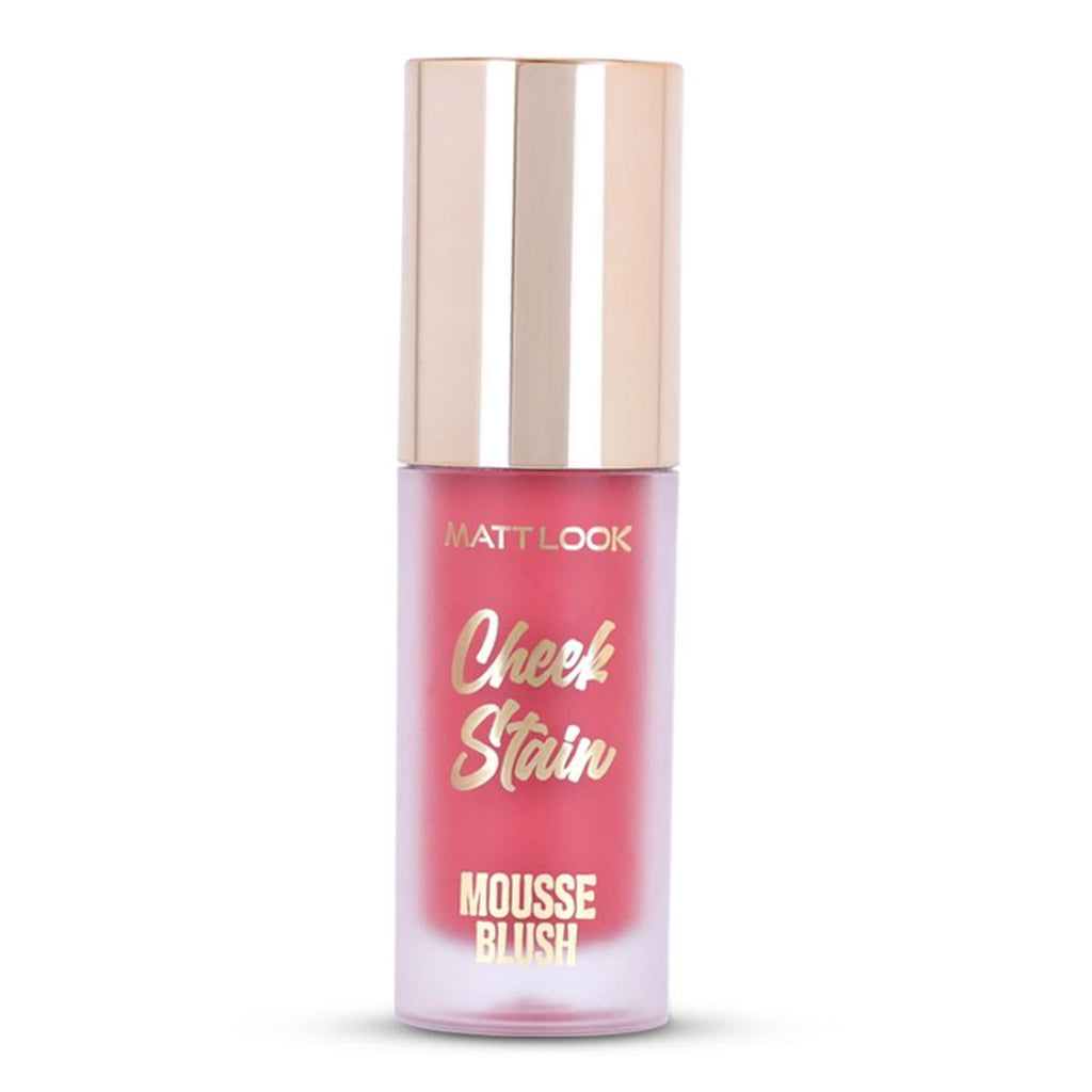 Matt Look Cheek Stain Mousse Blushs - 01 Dream Boat