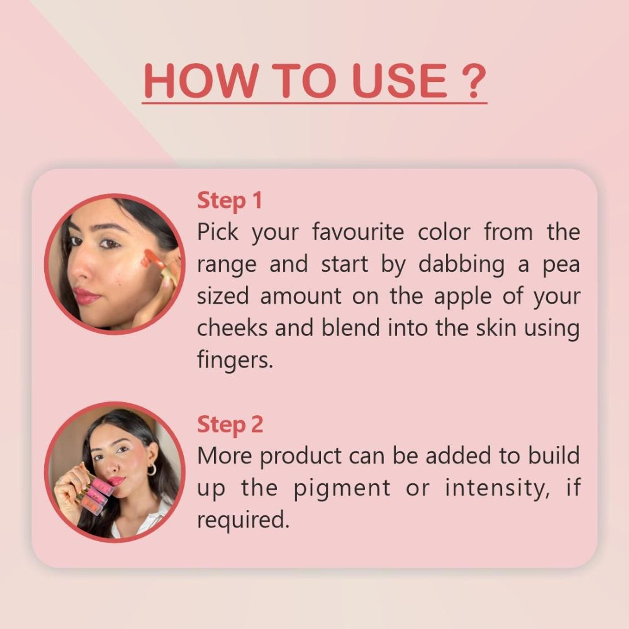 Matt Look Cheek Stain Mousse Blushs - 04 Everyday Love