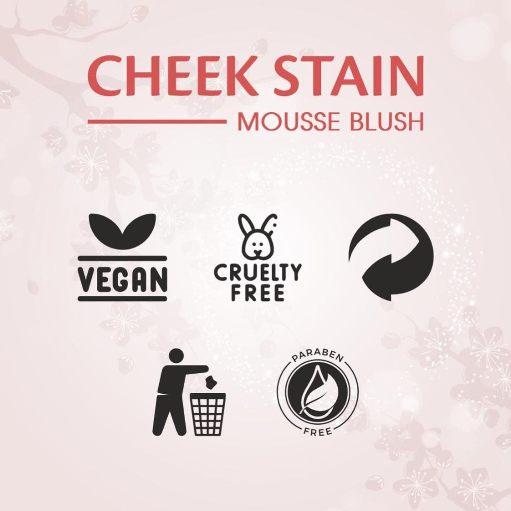 Matt Look Cheek Stain Mousse Blushs - 04 Everyday Love