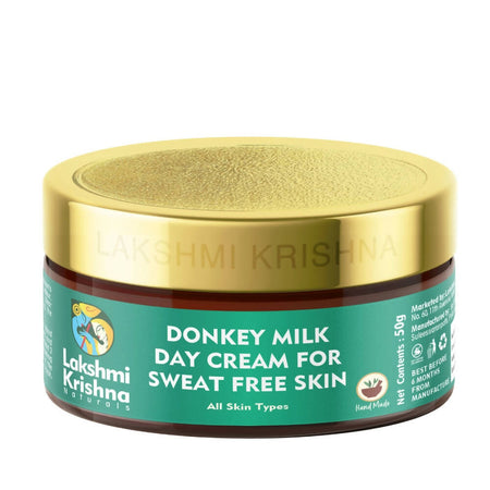 Lakshmi Krishna Naturals Donkey Milk Day Cream For Sweat Free Skin