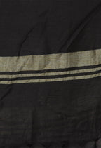 Mominos Fashion Moeza Slub Cotton Black Dupatta