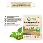 Nutriorg Certified Organic Ashwagandha Powder - Distacart