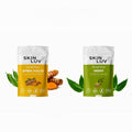 SkinLuv Swarna Amba Haldi Powder And Neem Powder Combo For Acne Control