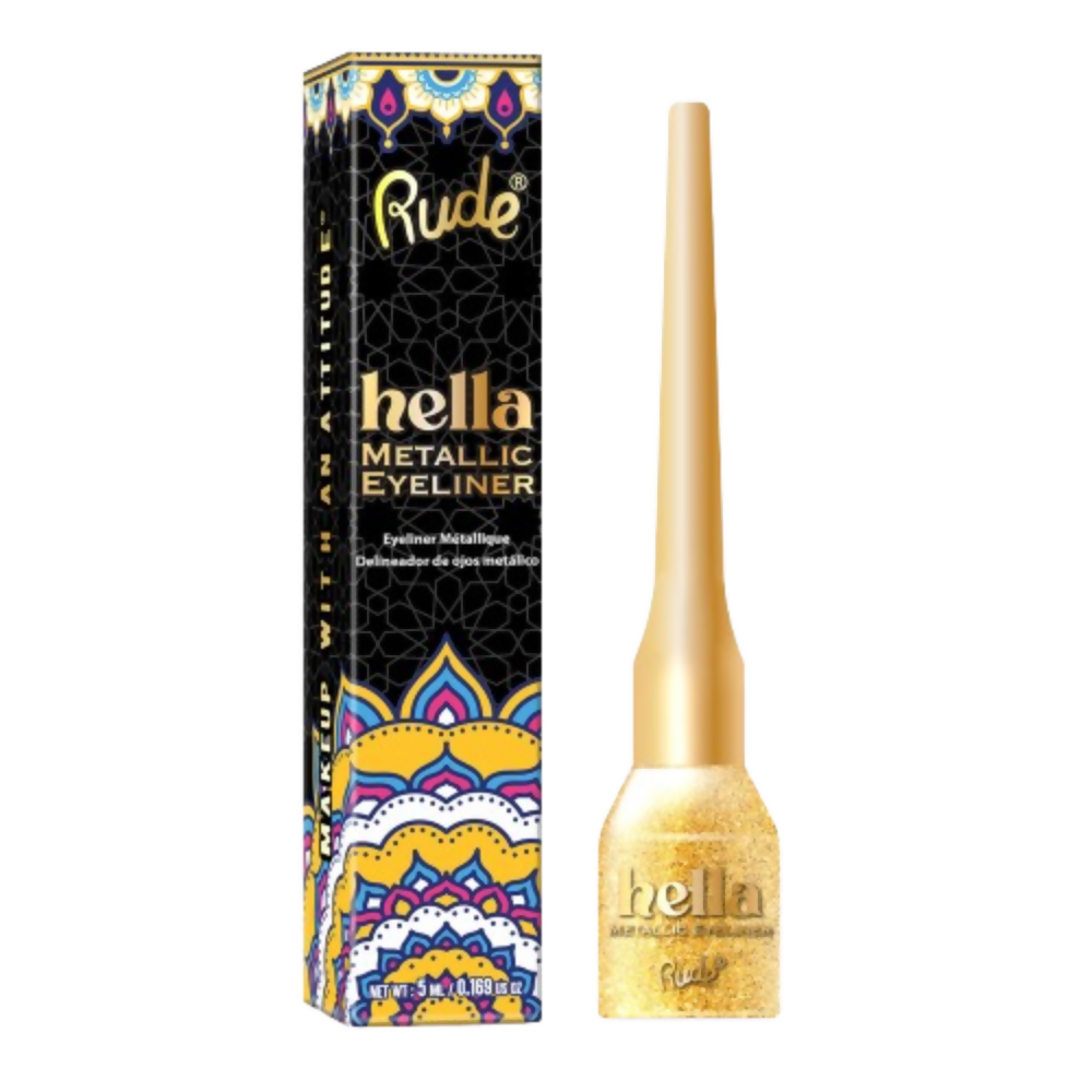 Rude Cosmetics Hella Metallic Eyeliner - Citrine