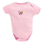 EIO New Born Baby Rompers Body Suits Jump Suit For Boys And Girls - L-Pink