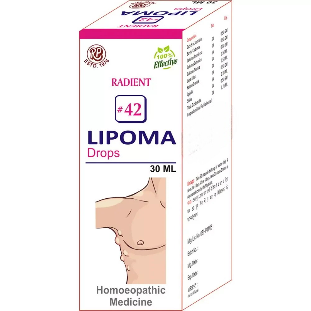 Radient 42 Lipoma Drops - Distacart
