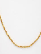 NVR Women Gold Plated Handcrafted Minimal Chain - Distacart