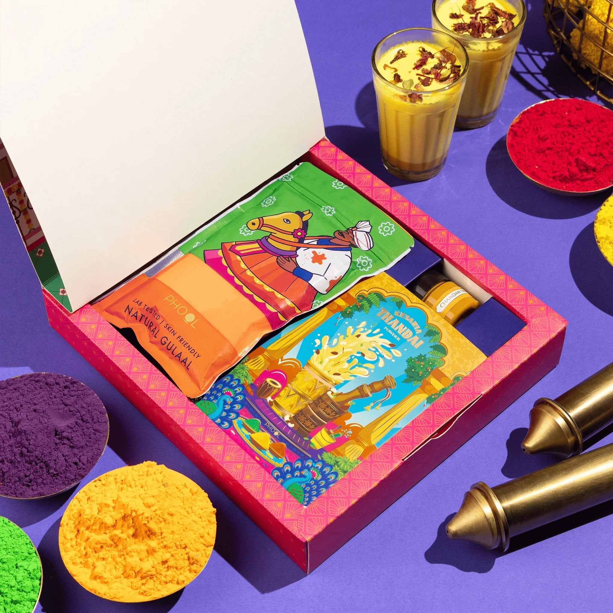 Phool Holi Mohalla Pop-Up Gulaal Box