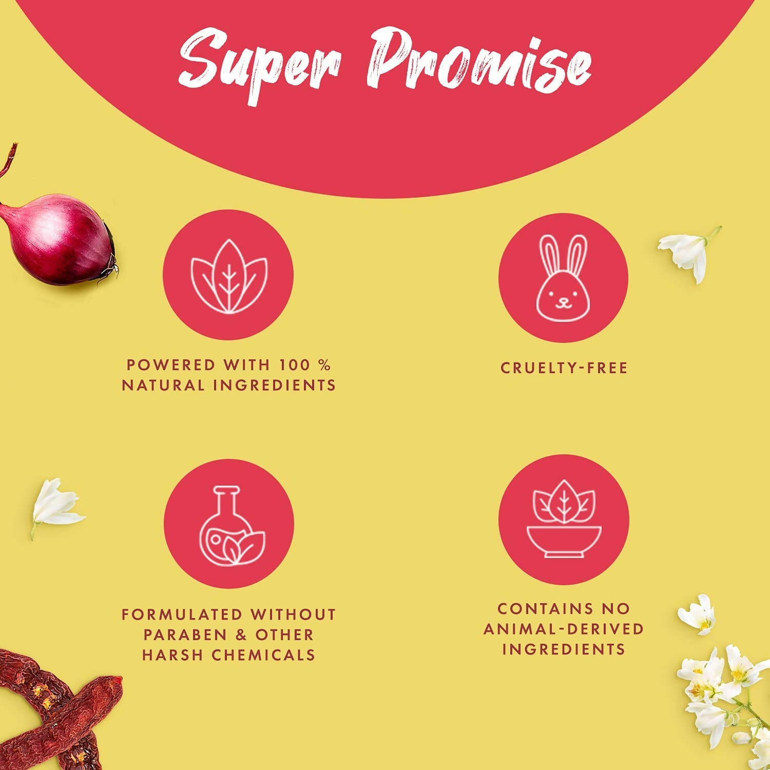 MyGlamm Superfoods Onion & Moringa Shampoo
