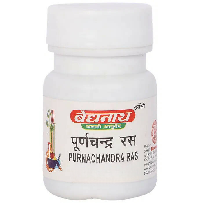 Baidyanath Jhansi Purnachandra Ras Tablets - Distacart