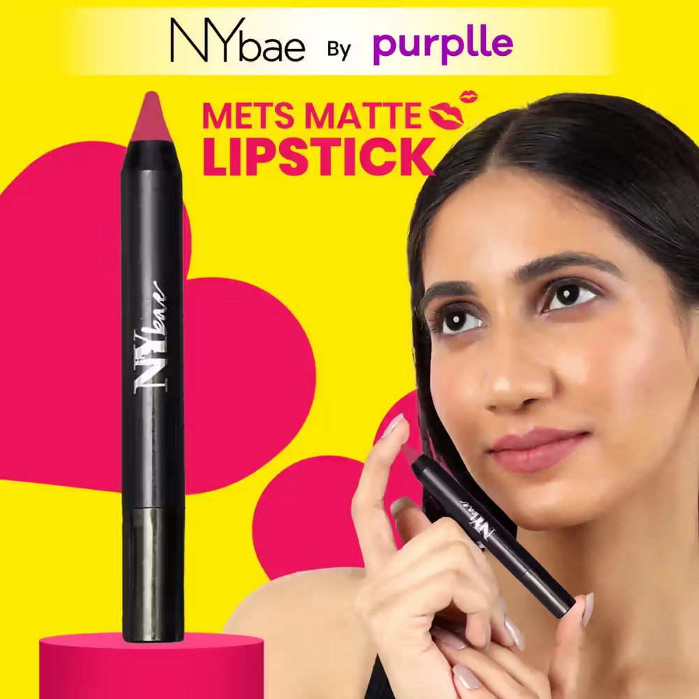 NY Bae Mets Matte Lip Crayon - Majestic Mauve 41
