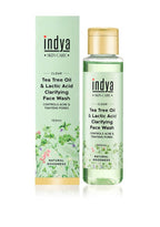 Indya Tea Tree Oil & Lactic Acid Clarifying Face Wash
