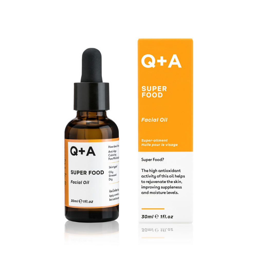Q+A Super Food Facial Oil - Distacart