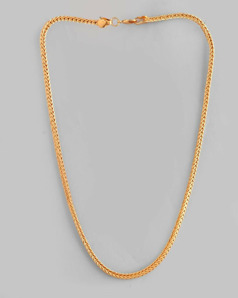 VOJ Gold-Polished Thick Snake Chain