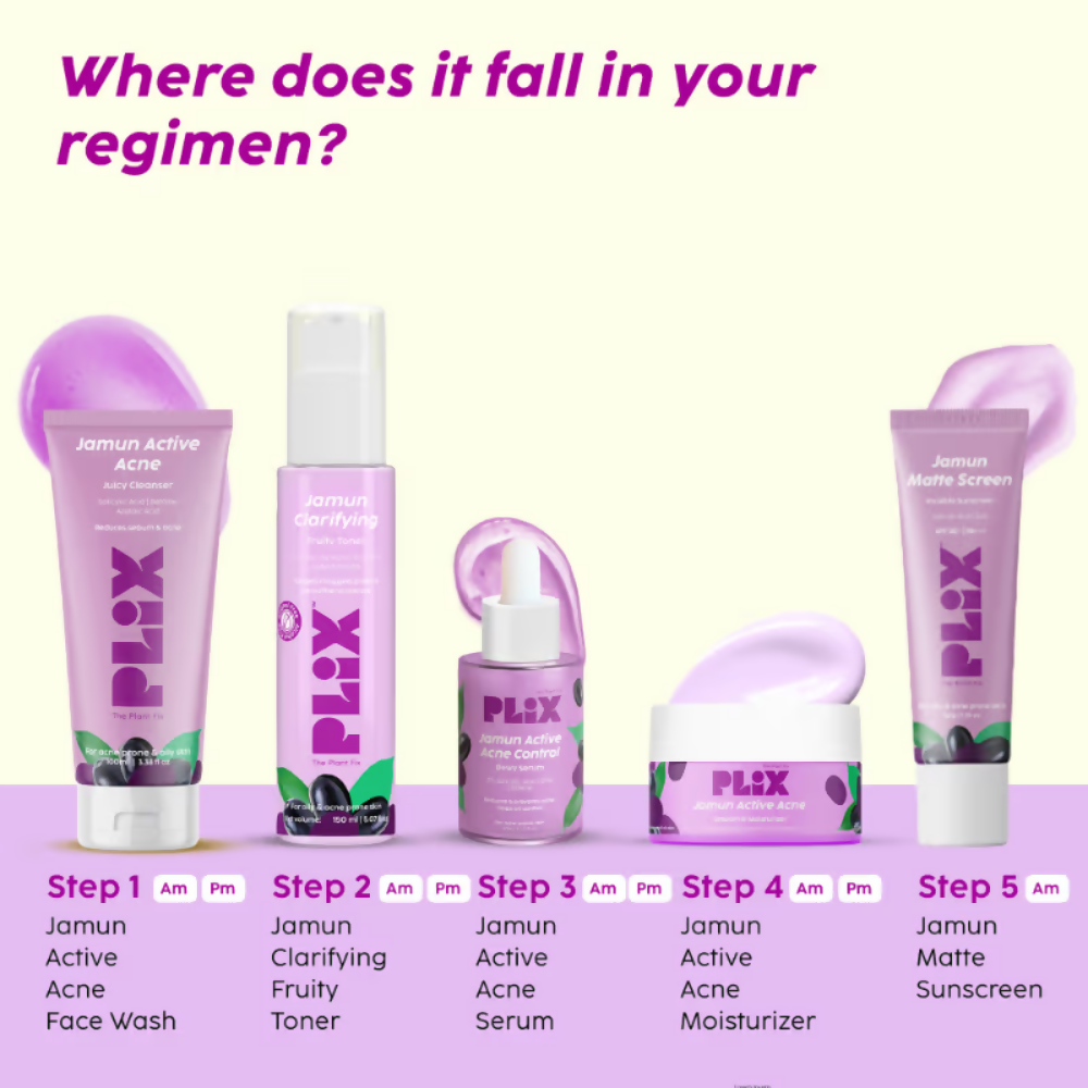 PLIX The Plant Fix Jamun Skincare Combo