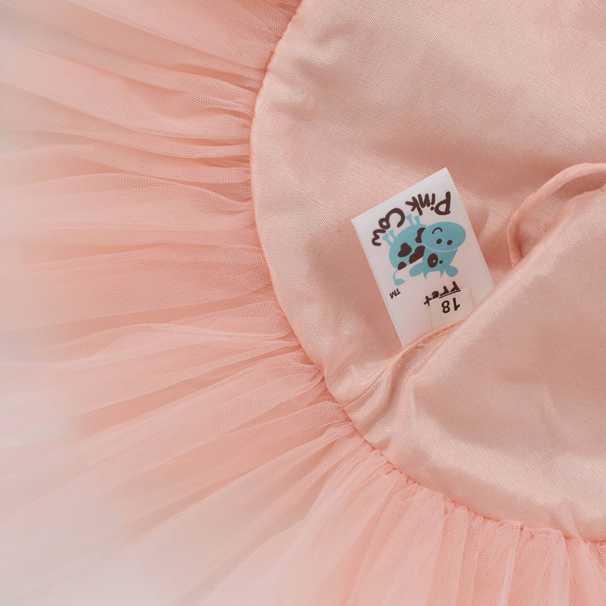 Pink Cow Fashions Peach Shrug With Frill