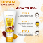 Volamena Ubtan Face Mask With Turmeric Rose & Saffron