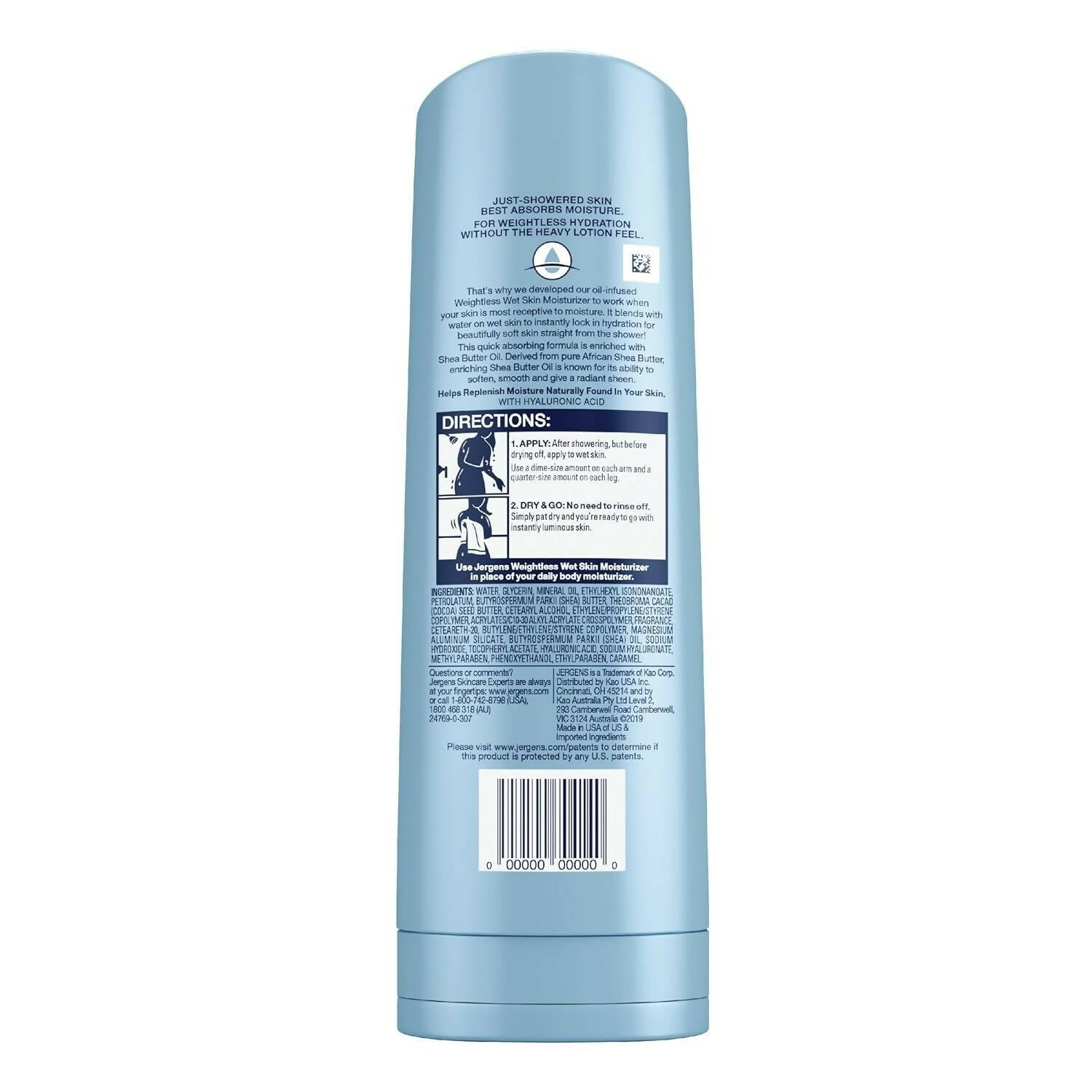 Jergens Wet Skin Moisturizer With Enriching Shea Oil