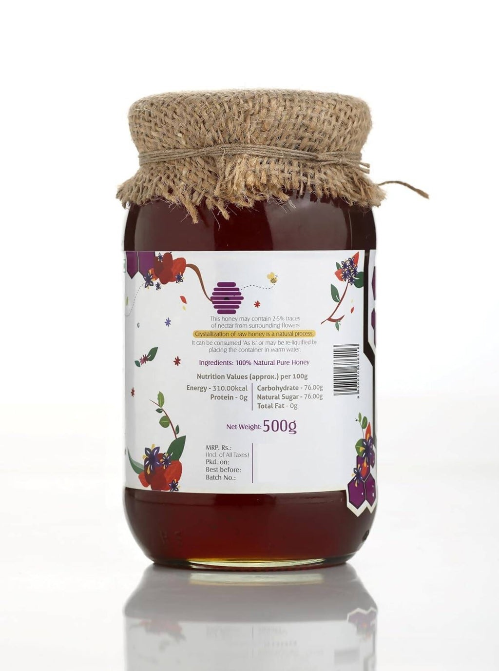 HoneyVeda Jamun Raw Honey
