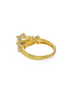 Diamond and Solitaire Ring- Ruby Raang