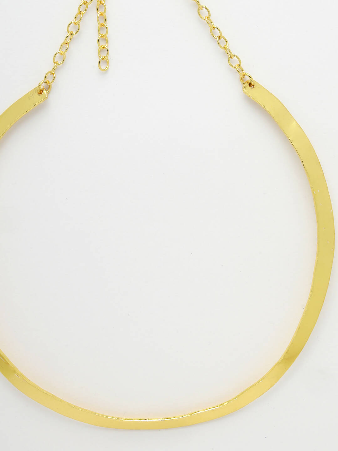 NVR Women Gold-Polished Choker Necklace
