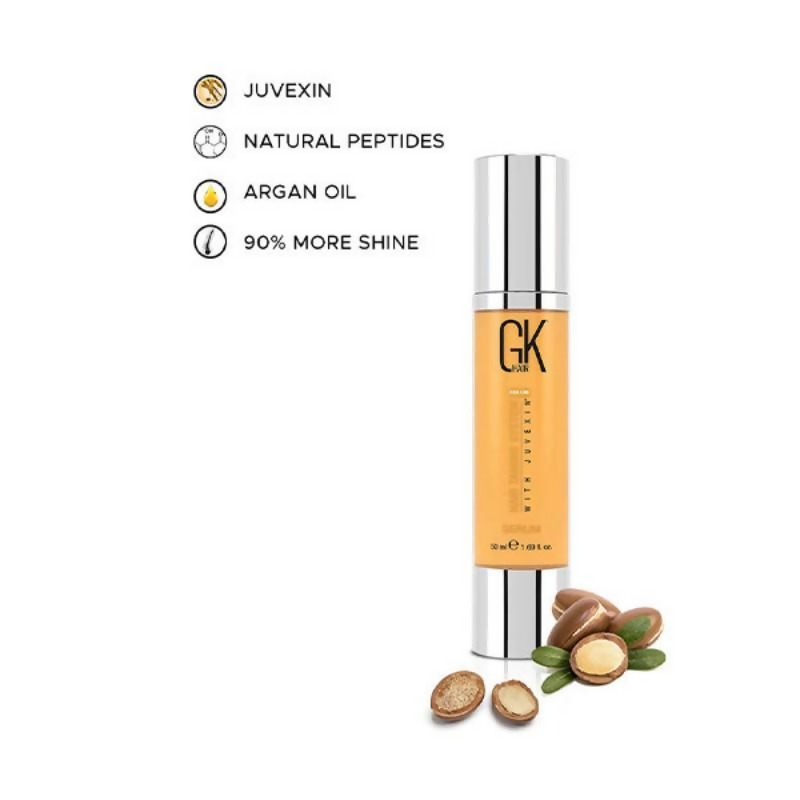 GK Hair Taming Serum With Argan Oil & Juvexin Keratin - Distacart